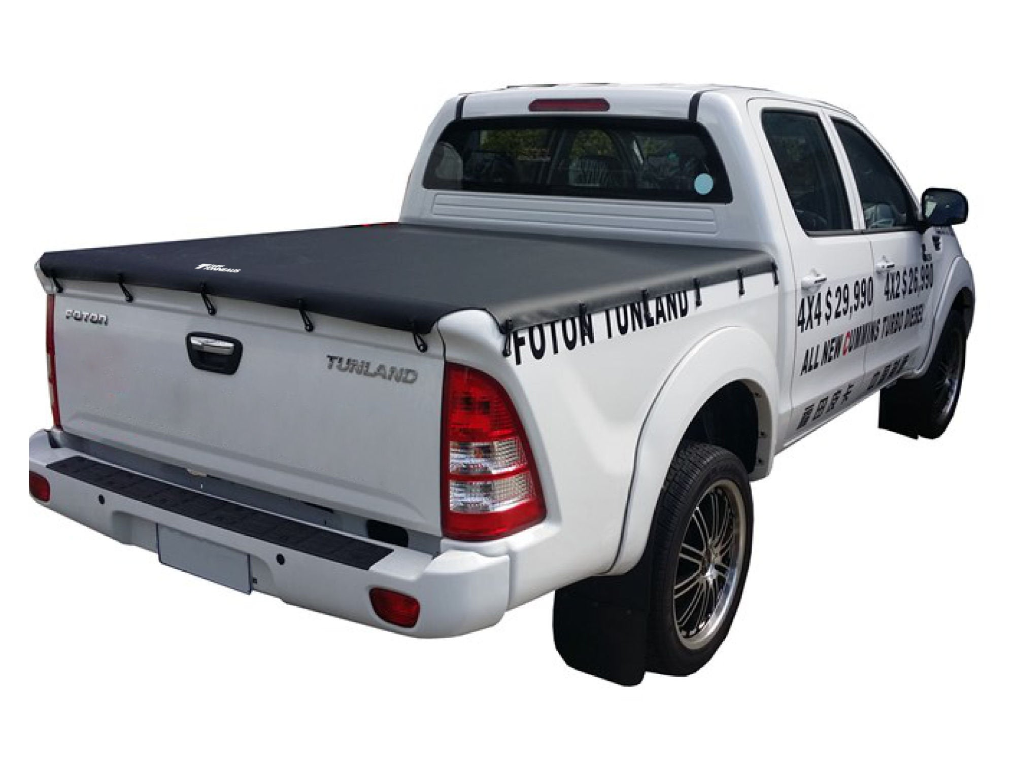 Foton Tunland P201 Dual Cab 2014 To Current Bunji Ute Tonneau Cover ...